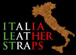 italia leather straps logo