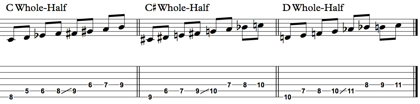 diminished scale 2