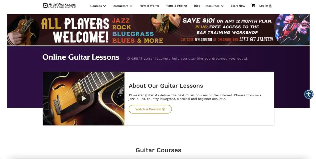 best online guitar lesson websites