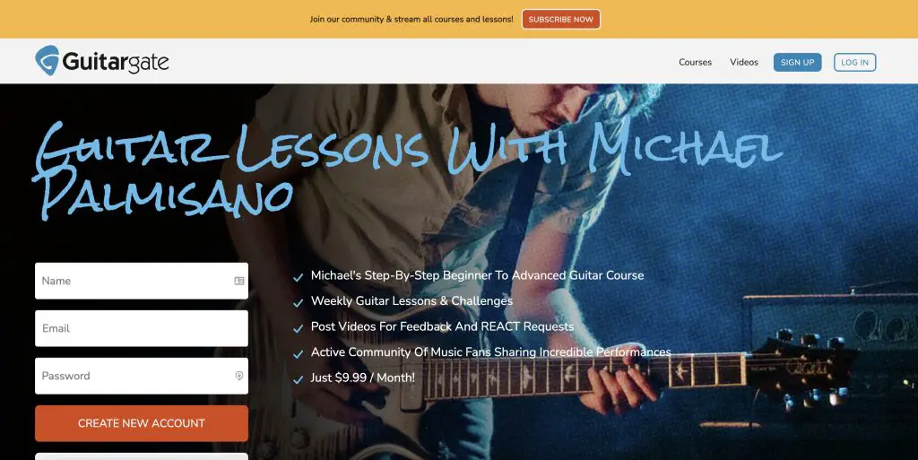 best online guitar lesson websites