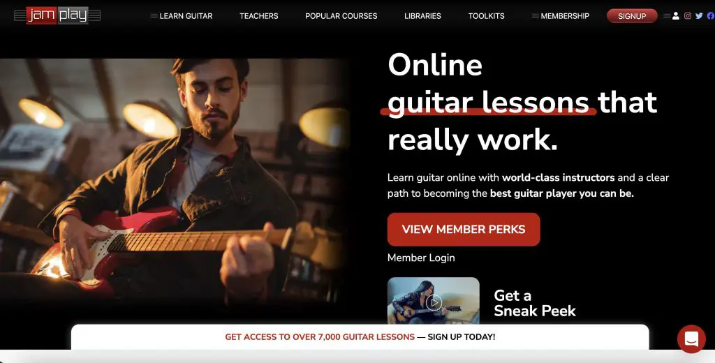 best online guitar lesson websites