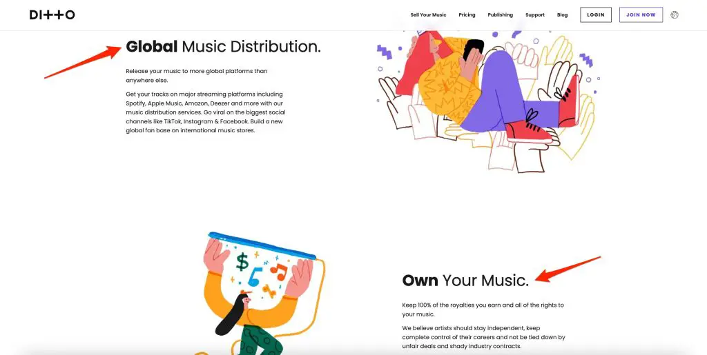 How to Use Ditto Music for Song Distribution to Major Platforms:  Step-by-Step Guide- Showbiz Music 